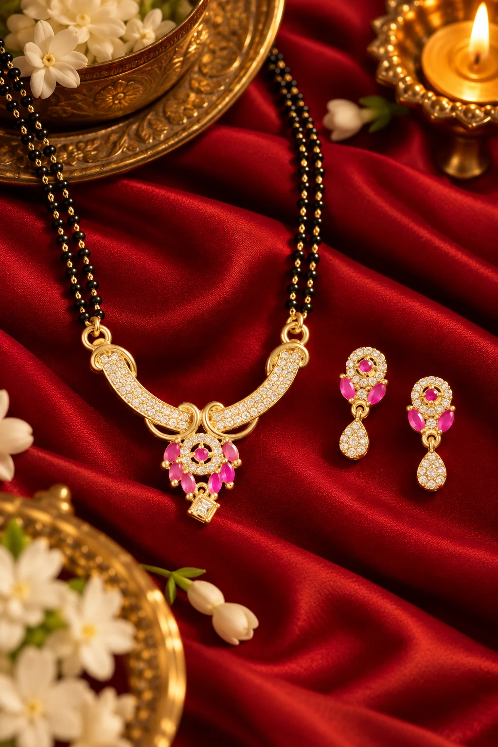 Ruby Radiant Mangalsutra