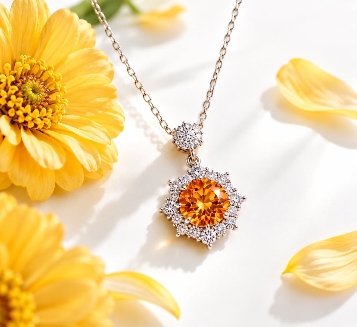 Zinnia Statement Pendant