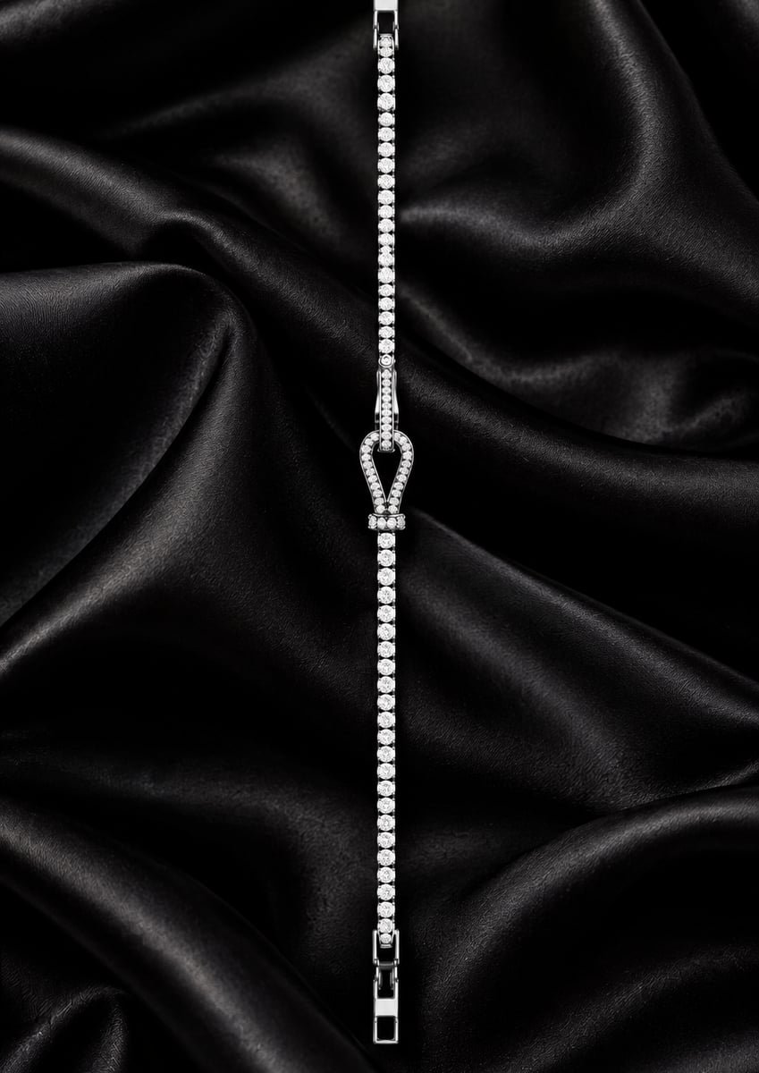 Luna Knot Tennis Bracelet